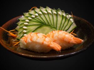 Niguiri camarão dupla