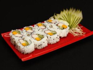 Uramaki califórnia (8 unidades)